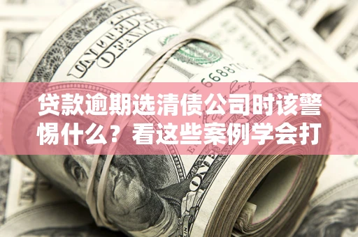 武汉贷款逾期选清债公司时该警惕什么？看这些案例学会打翻身仗