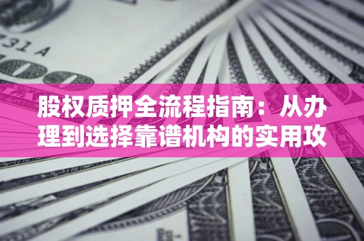 武汉股权质押全流程指南：从办理到选择靠谱机构的实用攻略