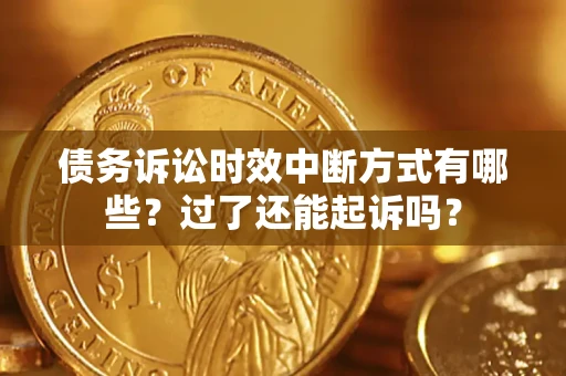 武汉债务诉讼时效中断方式有哪些？过了还能起诉吗？