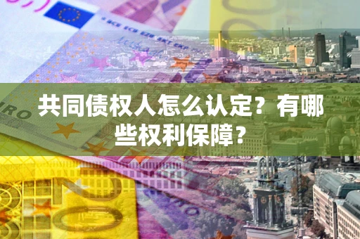 武汉共同债权人怎么认定？有哪些权利保障？