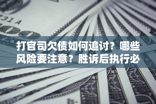 武汉打官司欠债如何追讨？哪些风险要注意？胜诉后执行必看！
