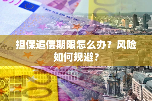 武汉担保追偿期限怎么办？风险如何规避？