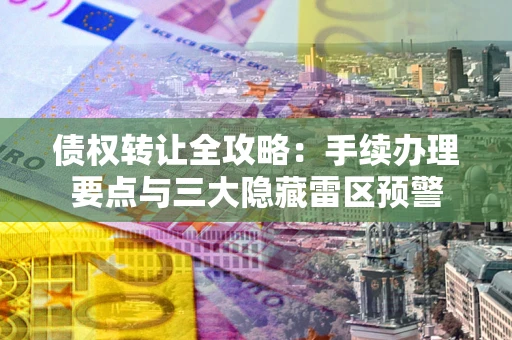 武汉债权转让全攻略：手续办理要点与三大隐藏雷区预警